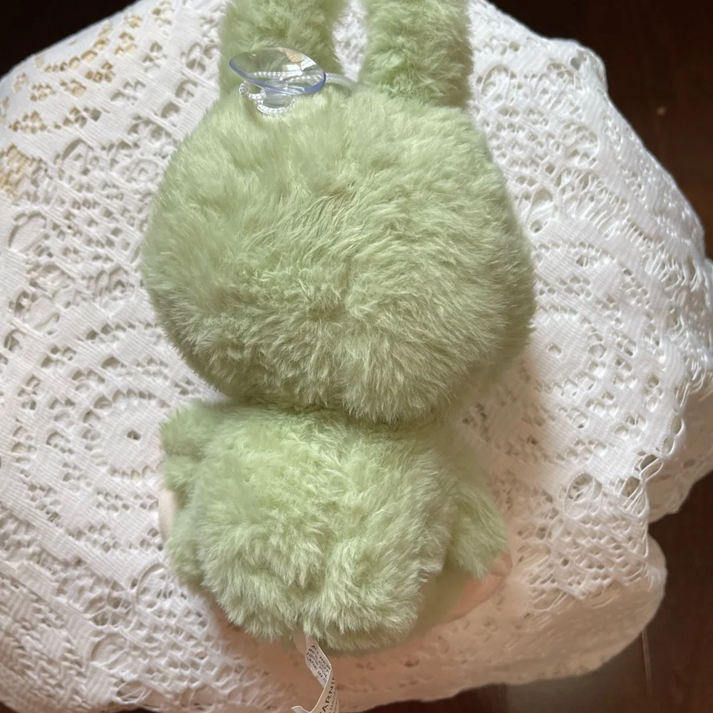 Labubu Green Plush 10 inch doll and with suction cup